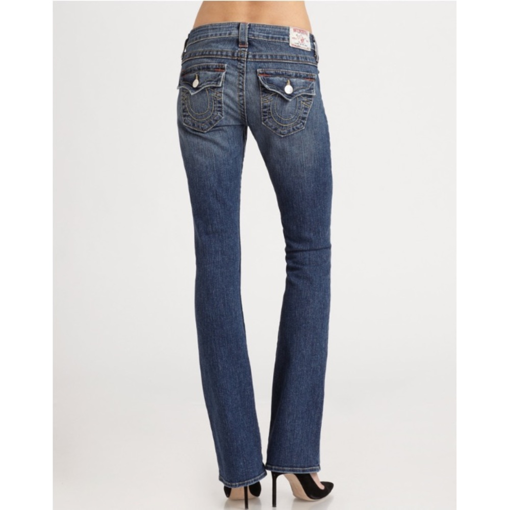 True Religion Jeans BECKY 10-564TS Medium Wash
